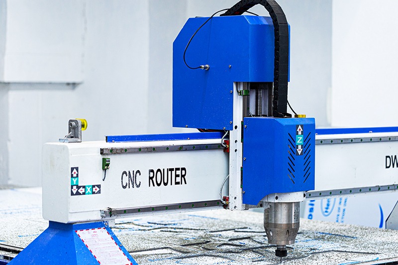 CNC routing in production