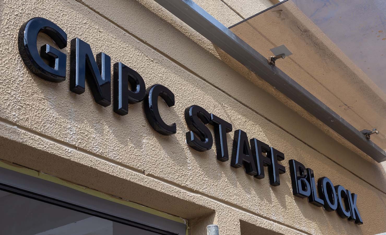 GNPC Staff Block 3D letter signage